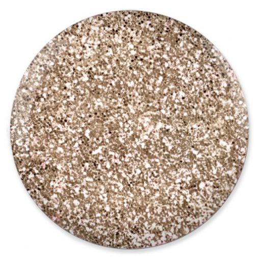 DND DC Platinum - Gel ngâm trong hiệu ứng kim tuyến lấp lánh - #209 Lite Ruby