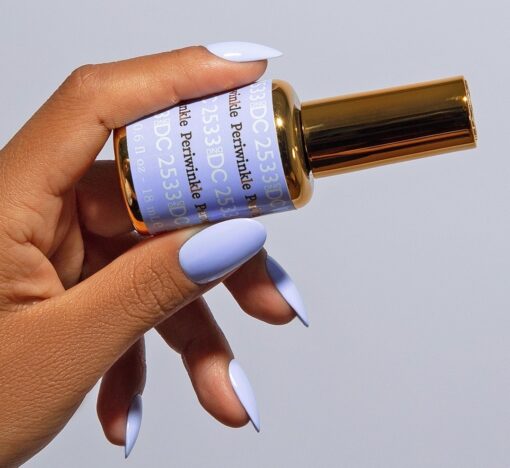 DND DC Premium set Gel Color a juego de esmalte de color - Periwinkle #2533