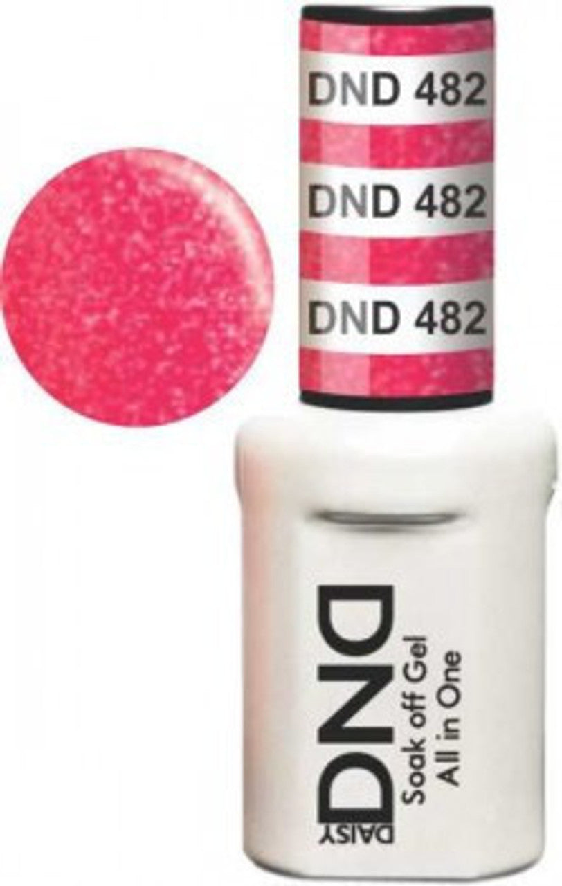 DND Gel Nail Polish 482 - Charming Cherry