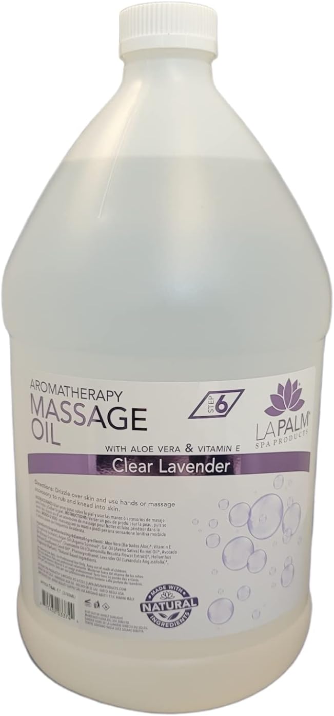 Dầu massage hương liệu LAPALM CLEAR LAVENDER - 1 Gallon