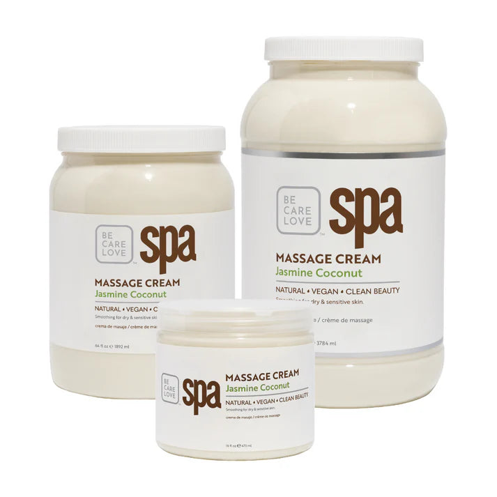 BCL Spa Pedicure Organic Massage Cream - Jasmine Coconut