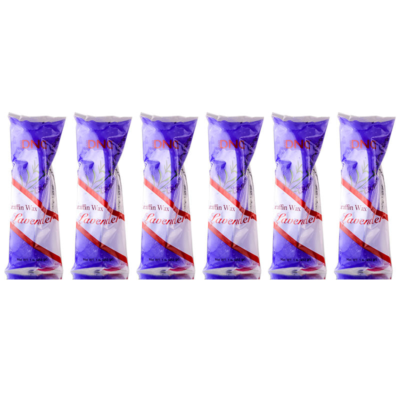 Paquete de recambio de cera de parafina Mutual Beauty de 6 libras - LAVANDA