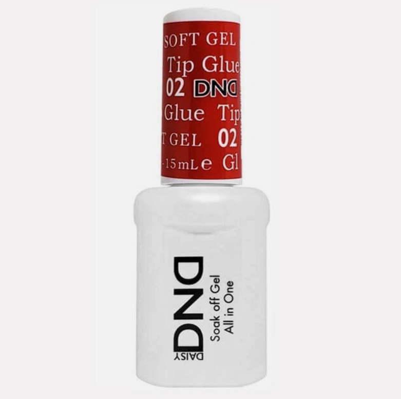 Soft Gel Tips DND Adhesive #02 (Soft Gel Tip Base Glue)