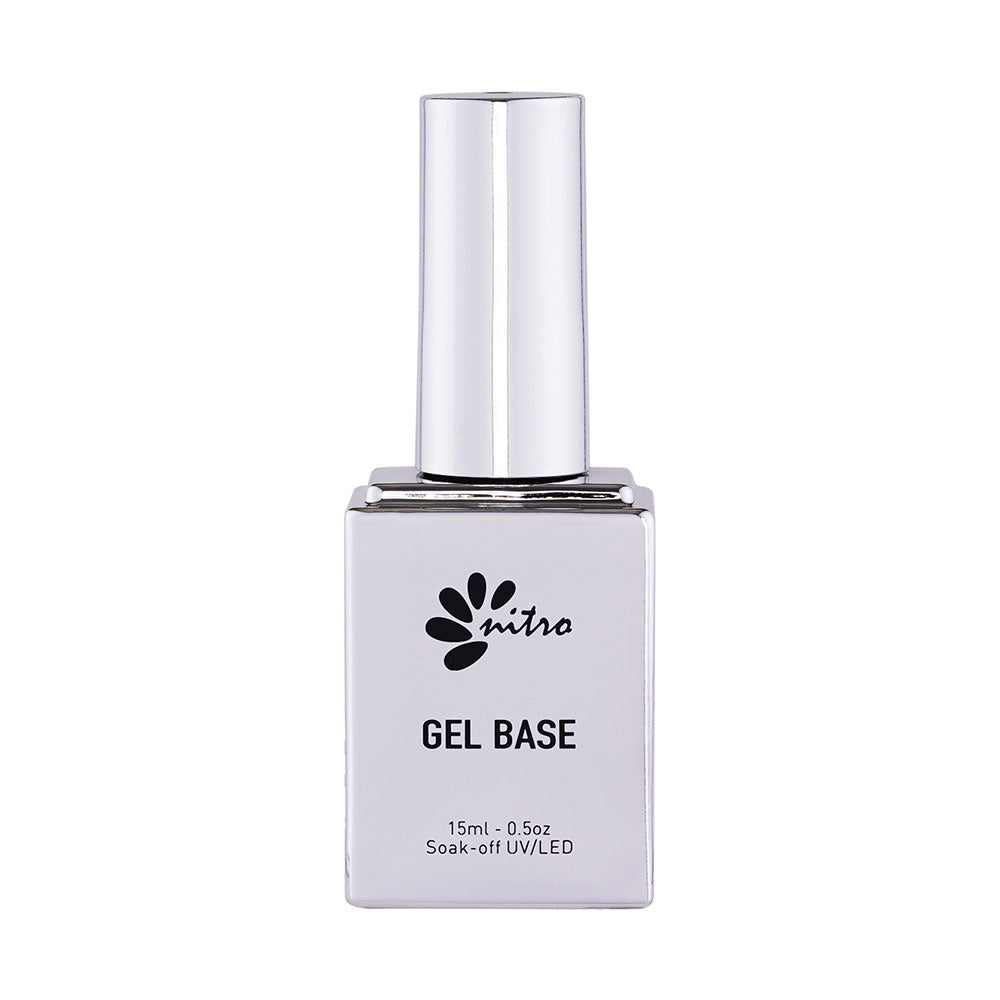 Nitro Nails - Gel superior súper brillante sin limpieza 0.5 fl. onz
