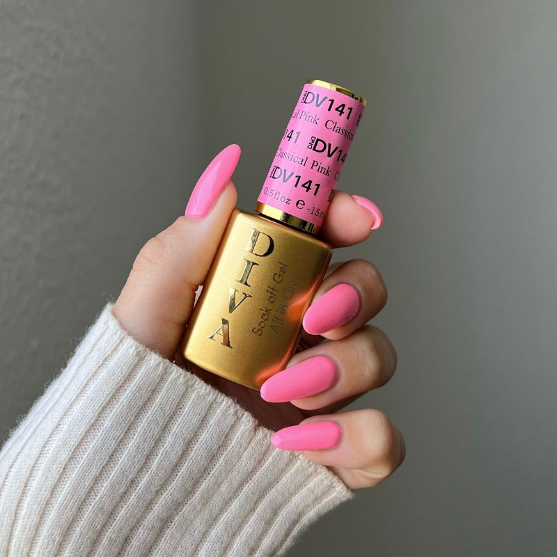 DND Diva Gel & Nail Polish - Classical Pink #141