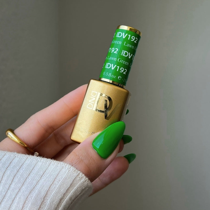 DND Diva Gel & Nail Polish - Lawn Green #192