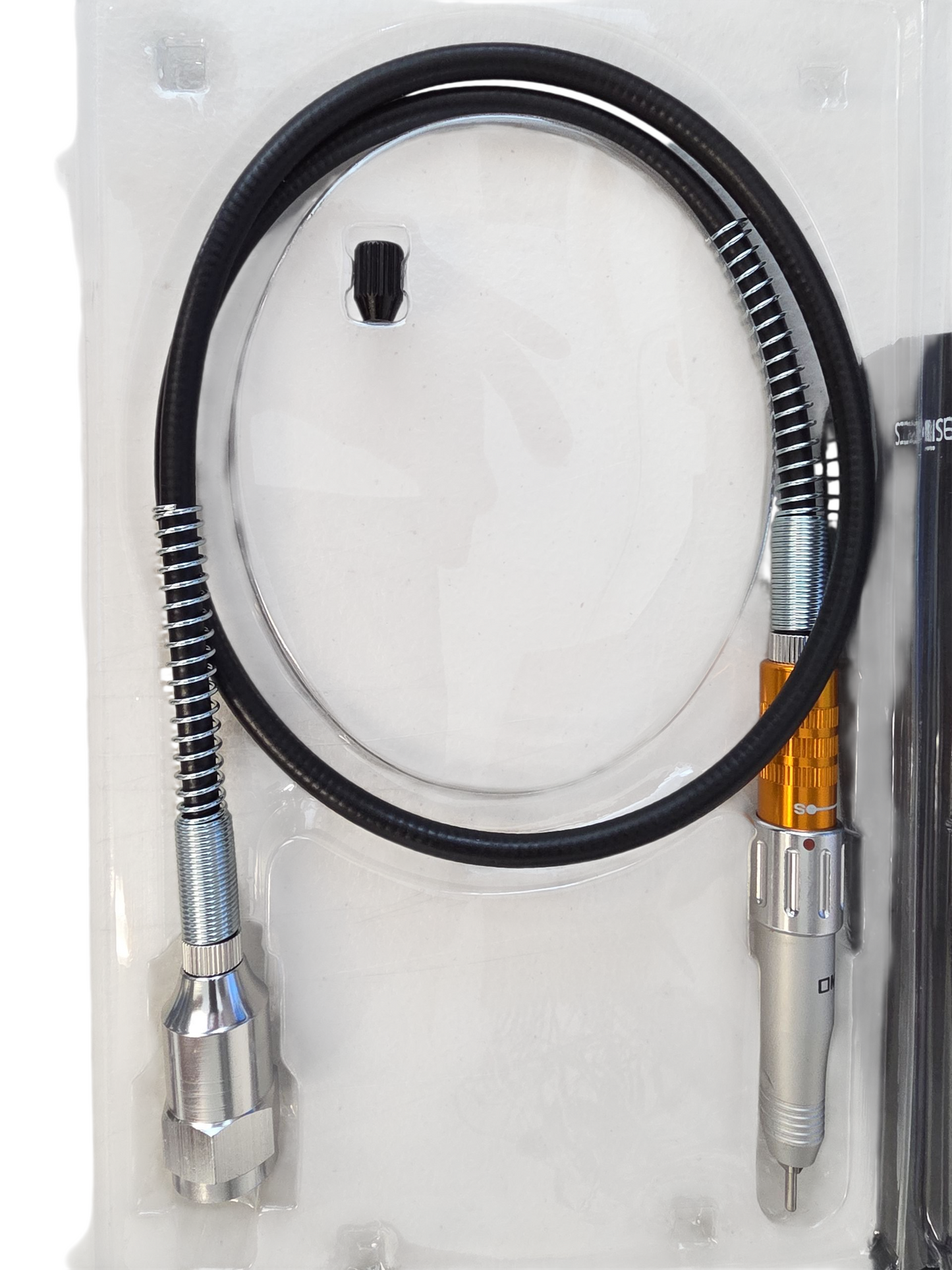 OMEGA - Máy khoan móng chuyên nghiệp Nail Super Flex Shaft Snap Lock chuôi 3/32"