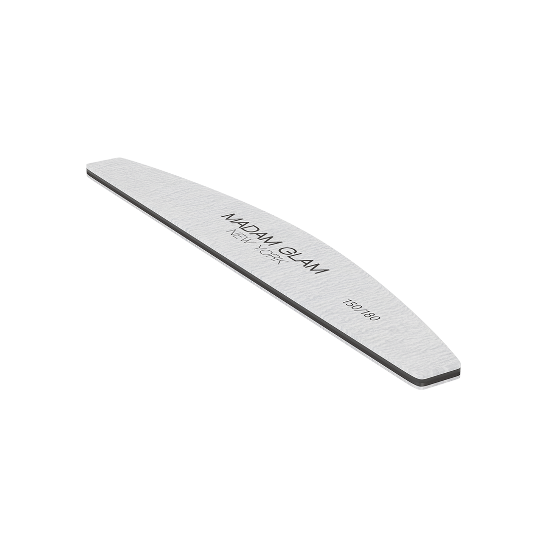 Half Moon Shape 150/180 Grit Nail File