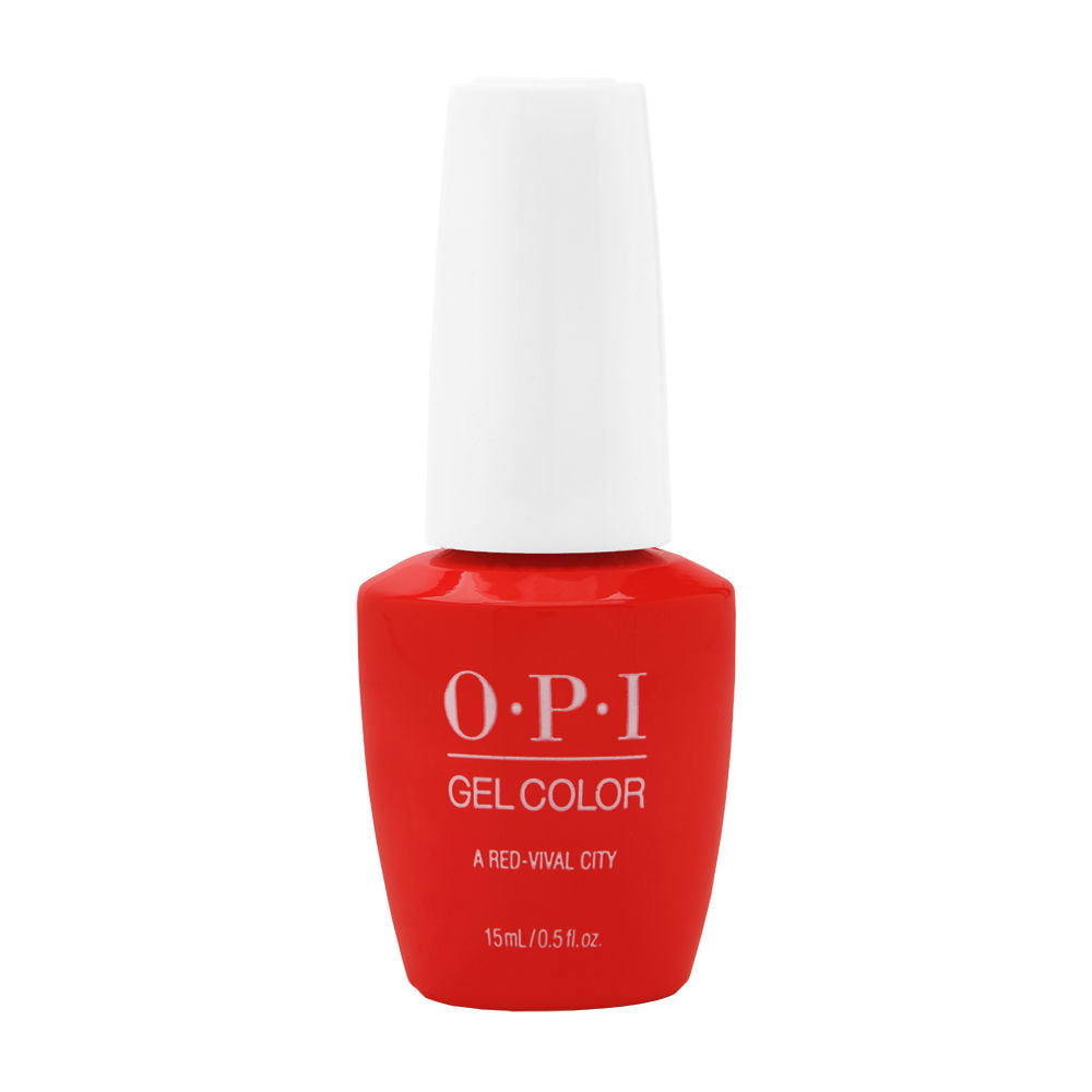 OPI Soak Off Gel Polish 0.5oz, A Red-Vival City #L22