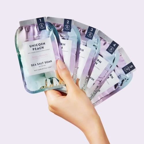 VOESH Deluxe Pedicure In A Box 4 In 1 (Hộp 50 gói) - than hoạt tính thải độc