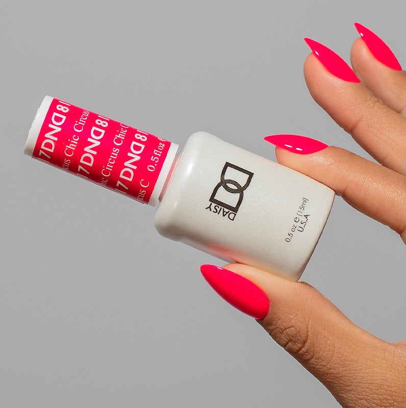 DND Duo Soak Off Gel & Sơn móng tay - Circus Chic #817
