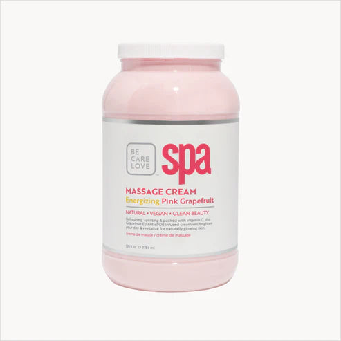 BCL Spa Pedicure Organic Massage Cream - Energizing Pink Grapefruit