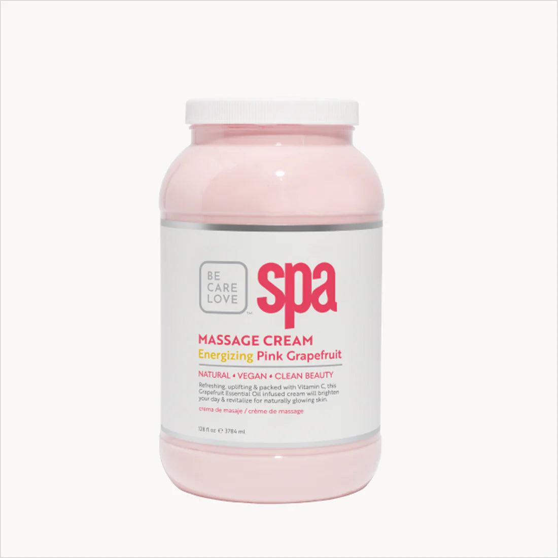 BCL Spa Pedicure Organic Moisture Mask - Energizing Pink Grapefruit