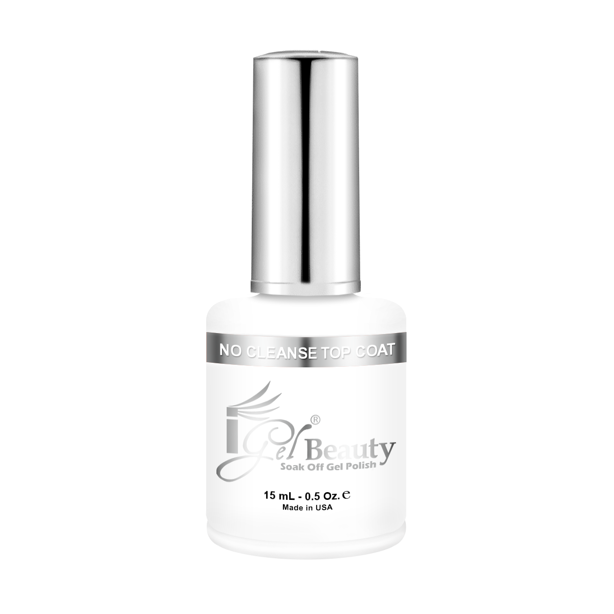 Top coat bottle included in each iGel set