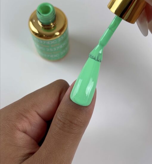 DND DC Premium set Gel Color a juego de esmalte de color - Palmera #2537