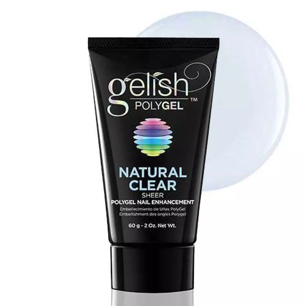 Gelish Professional Nail Enhancement Polygel 2oz - Natural Clear Sheer