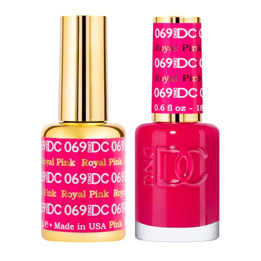 Sơn móng tay gel DND DC Duo 069 - Royal Pink