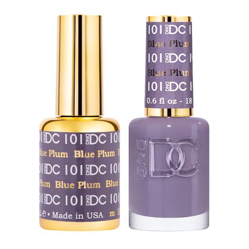 Sơn móng tay gel DND DC Duo 101 - Blue Plum