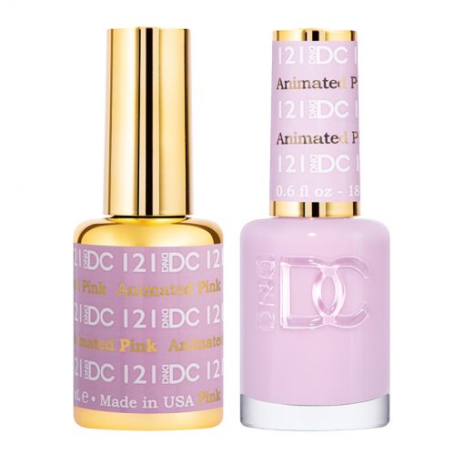 DND DC Gel Nail Polish Duo 121 - Animated Pink
