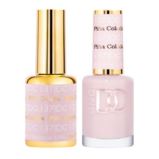 DND DC Gel Nail Polish Duo 137 - Pina Colada