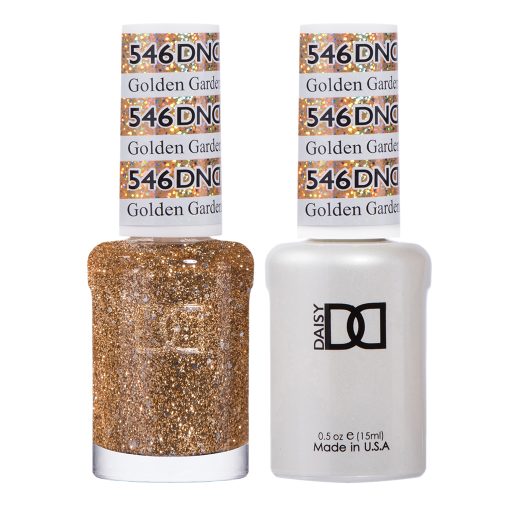DND Gel Nail Polish Duo 546 - Golden Gardens
