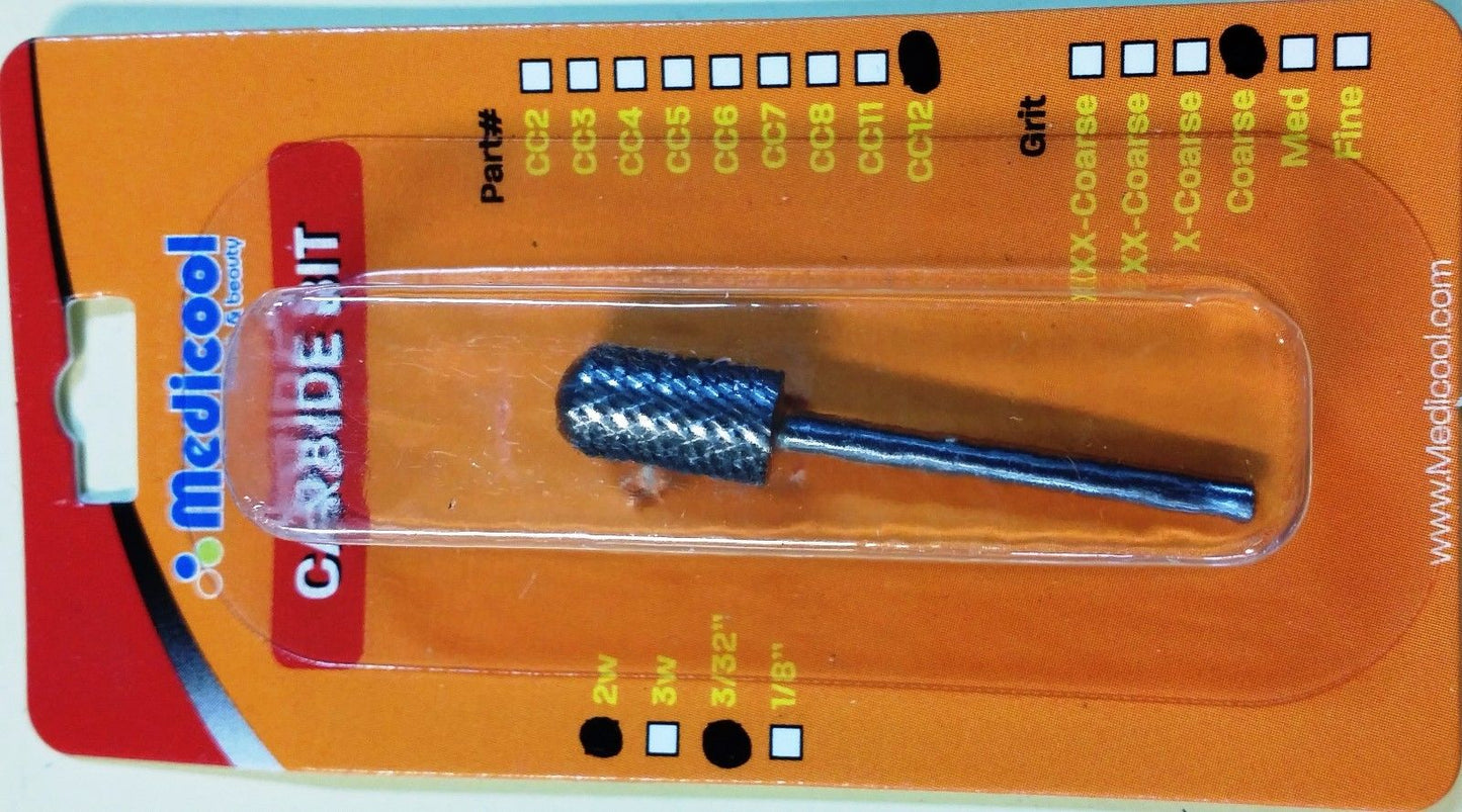 Mũi khoan Medicool Safety Carbide *THÔ* - 2 chiều (CC12)
