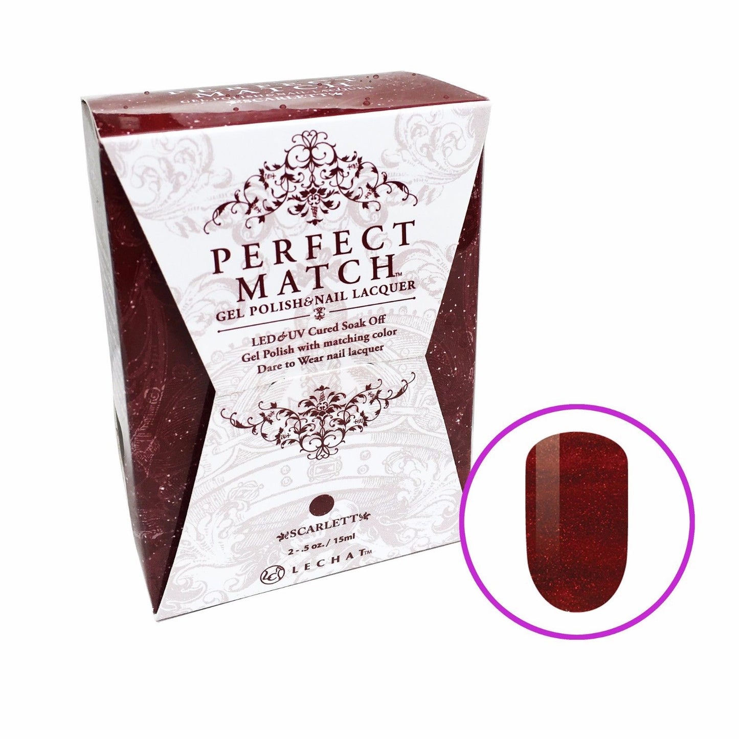 LeChat Perfect Match - Gel+ Sơn móng tay màu phù hợp - Bộ sưu tập REDS LUSH