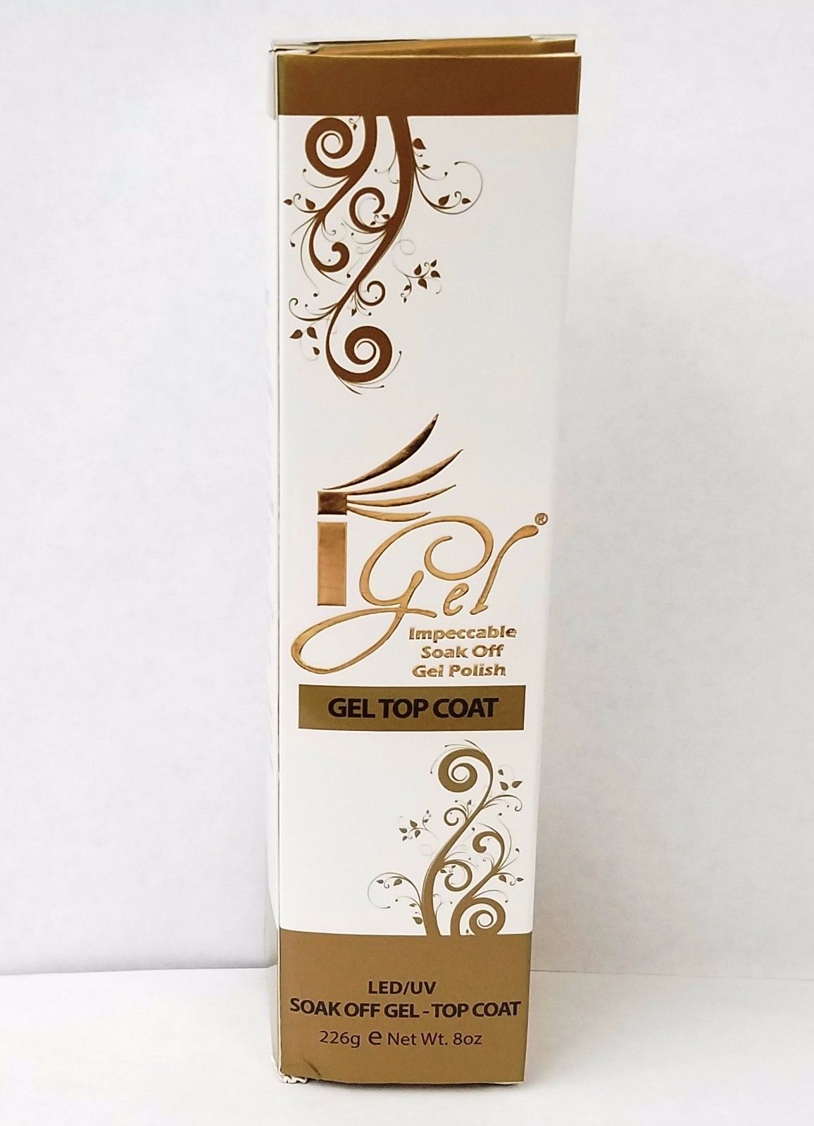 IGEL - IMPECABLE Soak Off Gel - REFILL TOP COAT - 8oz