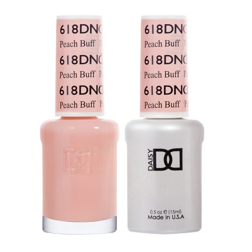 Sơn móng tay gel DND Duo 618 - Peach Buff