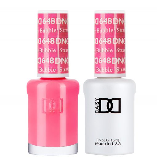 Sơn móng tay gel DND Duo 648 - Strawberry Bubble