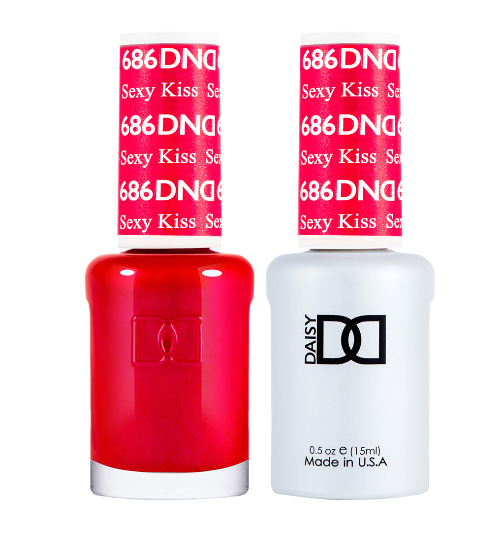 DND Gel Nail Polish Duo 686 - Sexy Kiss