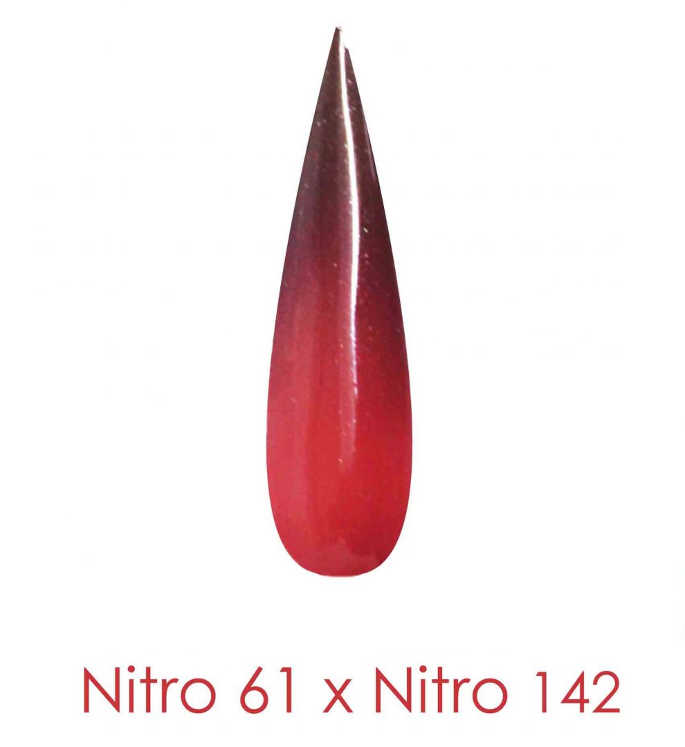 Nitro Dipping Powder - Set of 2 Ombre Colors 2oz - BIONIC CROWN (NT061 X 142)