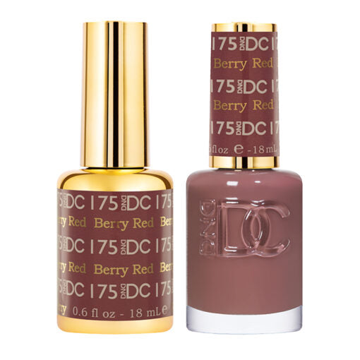 DND DC Duo Gel & Sơn móng tay 175 - Đỏ Berry