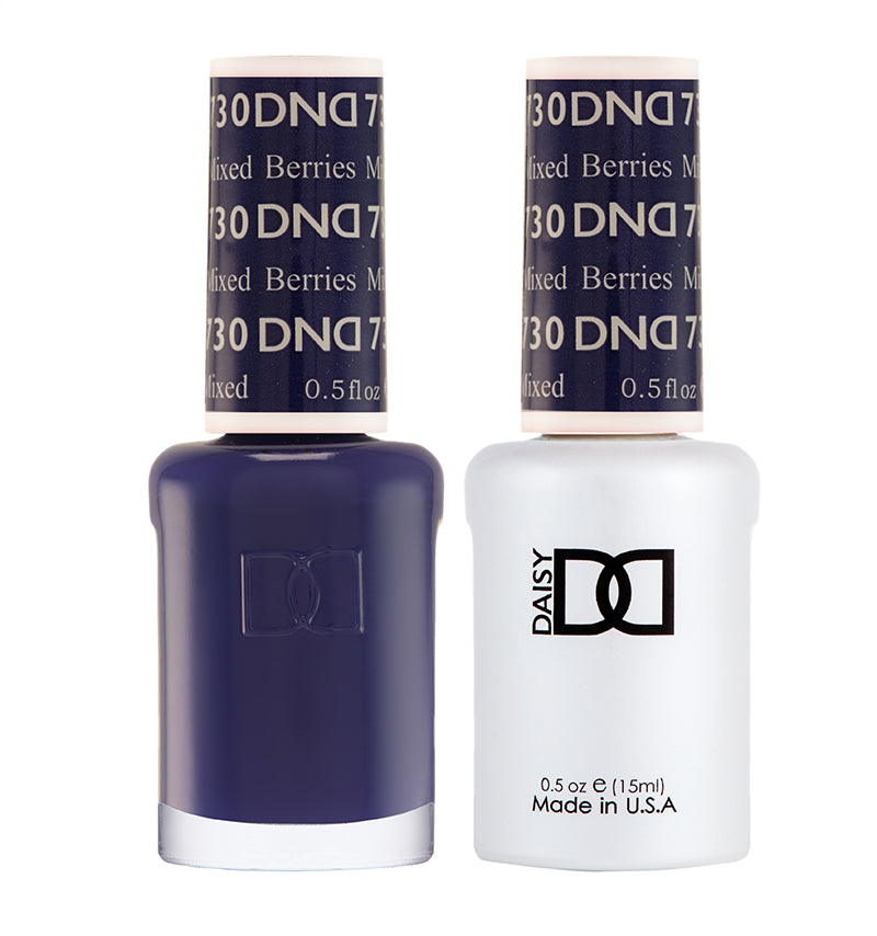 DND Gel Nail Polish Duo 730 - Mixed Berries