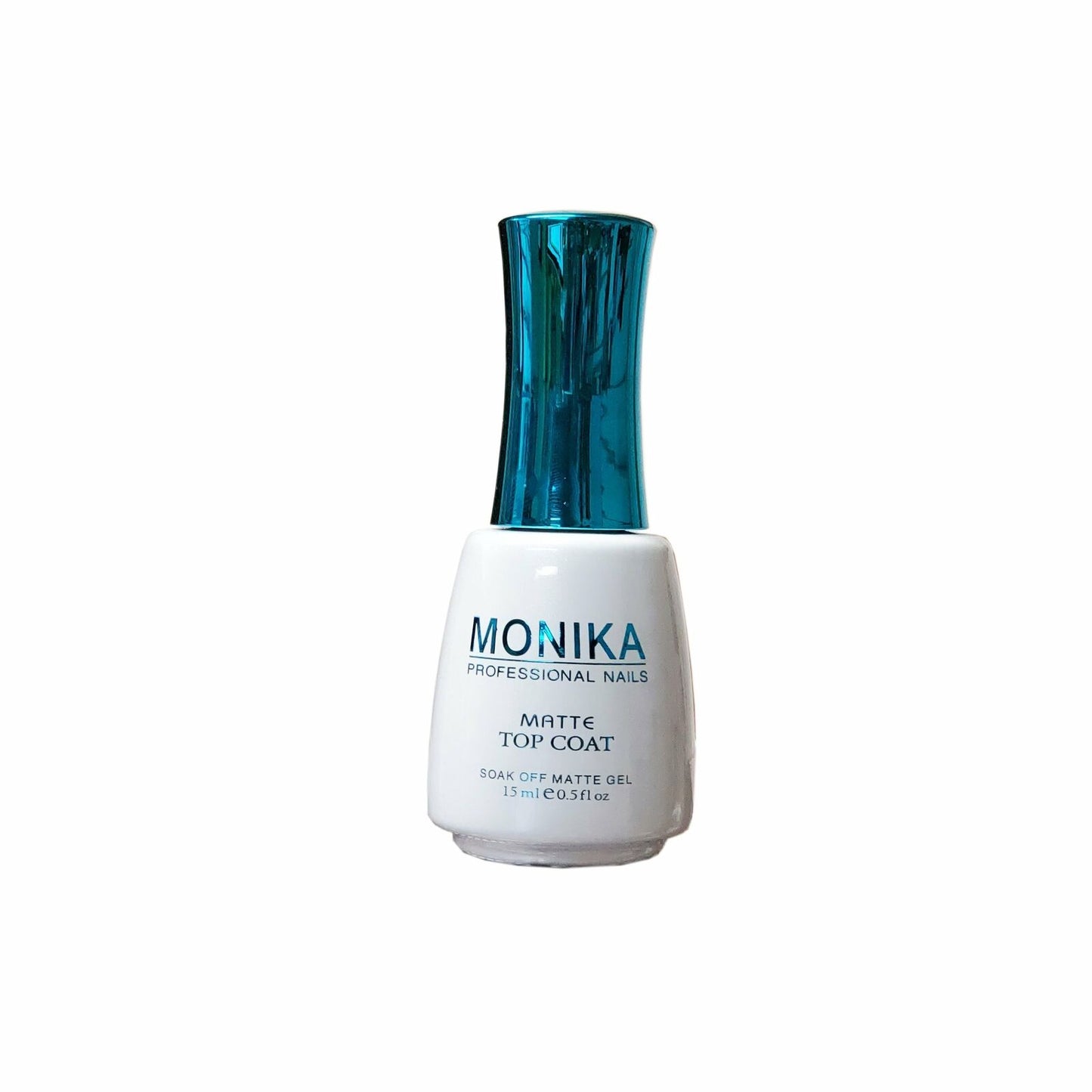 MONIKA Professional - UV/LED Soak off Gel (No-Wipe) MATTE TOP COAT - 0.5 fl.oz/15mL