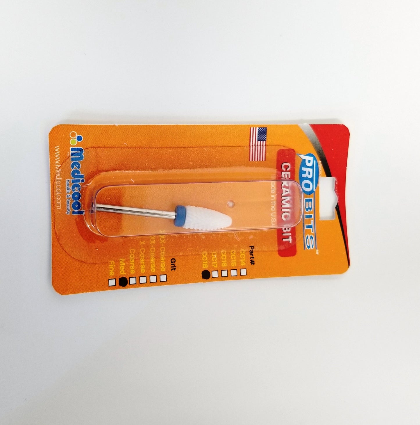 Medicool - Mũi khoan gốm - Hình nón (CC18) - Chọn độ nhám của bạn