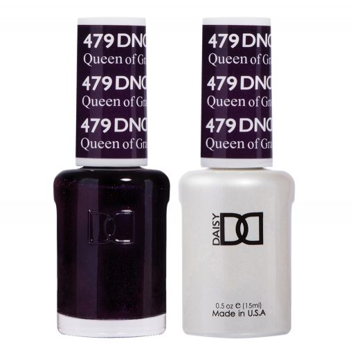 Sơn móng tay gel DND Duo 479 - Nữ hoàng nho