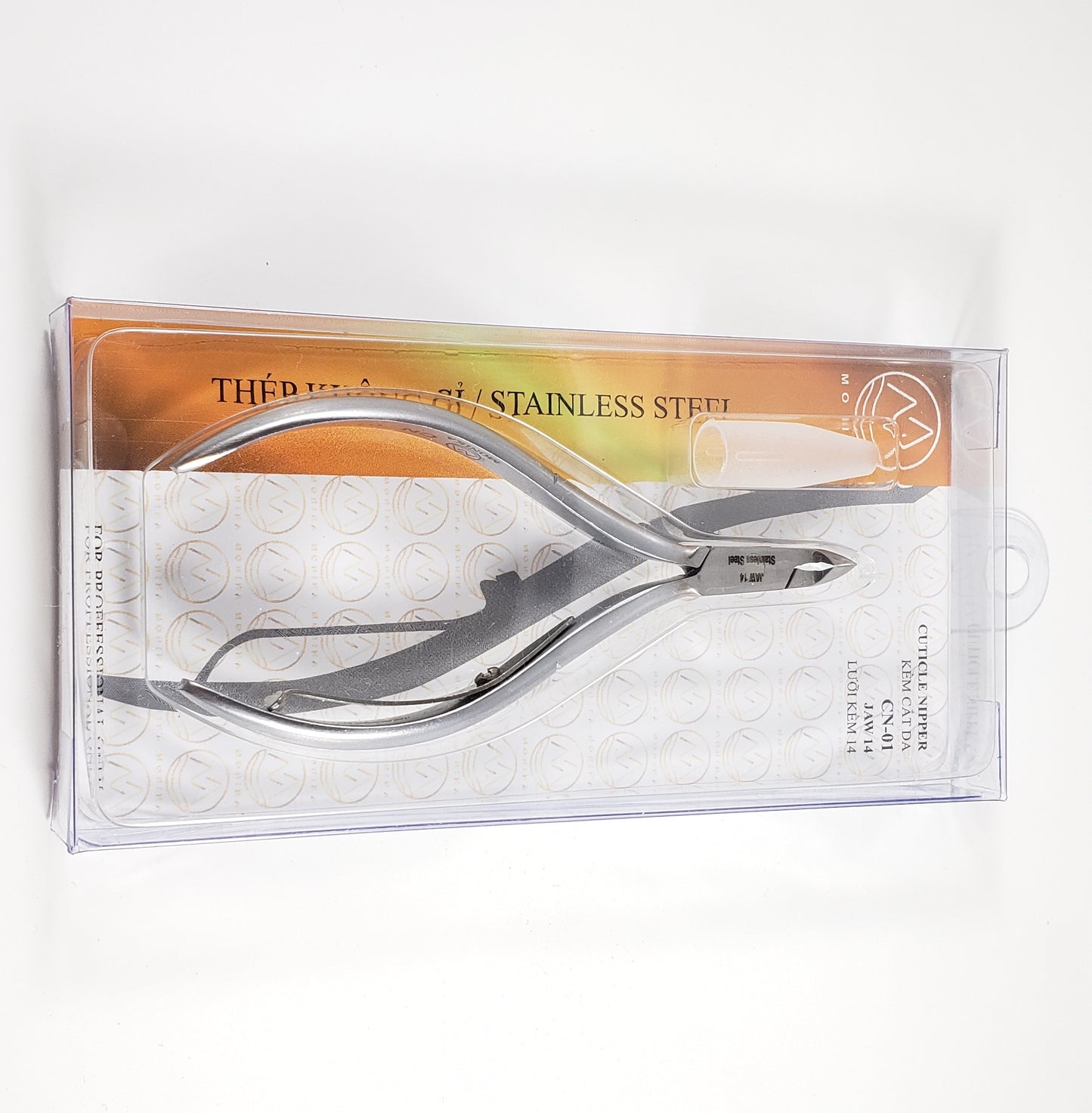 MONIKA - Kìm cắt da chuyên nghiệp bằng thép không gỉ (CN01 - Hàm #14)