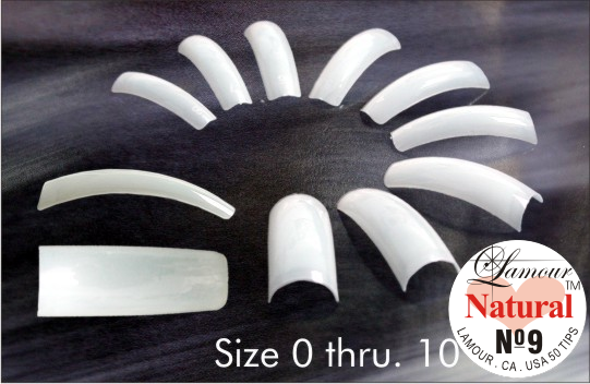 Consejos naturales para manicura y pedicura Lamour (elige tu talla) 150 ct 3/bolsa