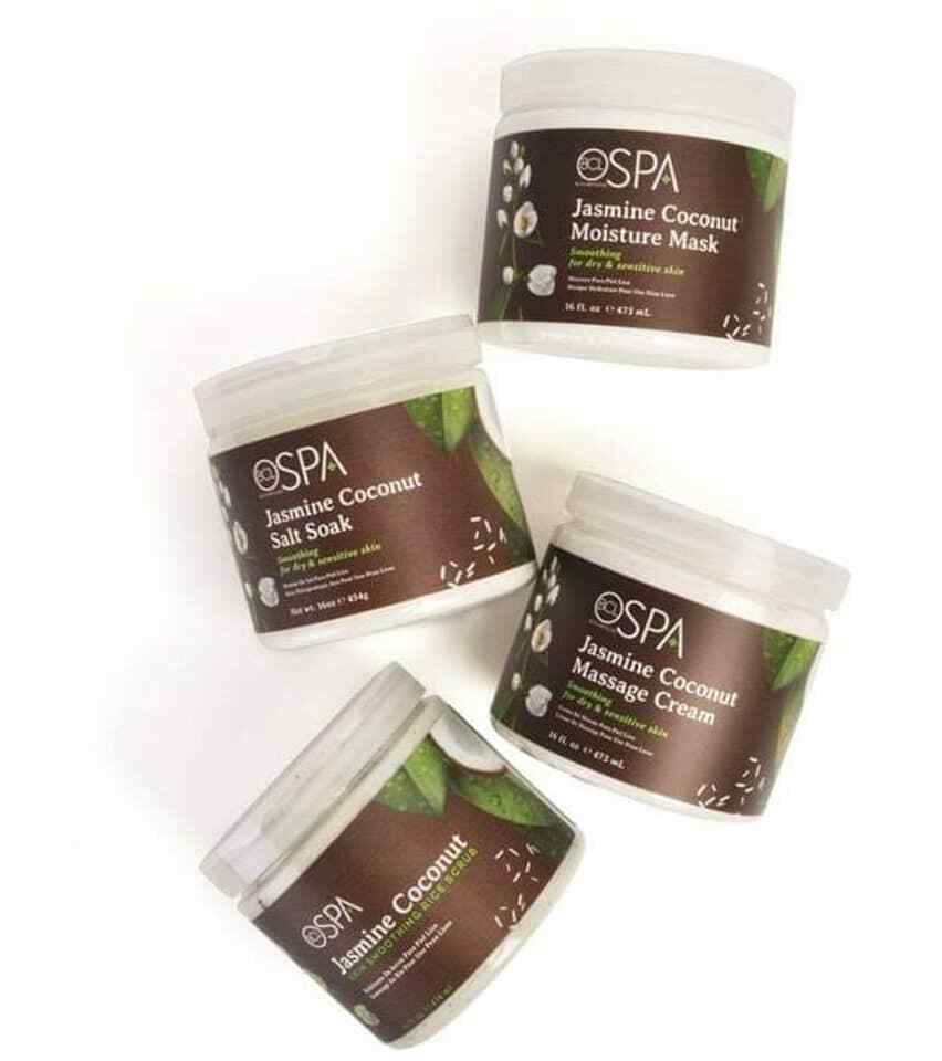 BCL Spa Kit de inicio de pedicura de 4 pasos con jazmín y coco