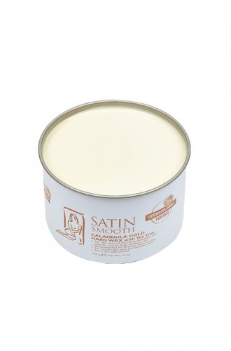 Satin Smooth - Sáp cứng Calendula Golden với tinh dầu tràm trà 14oz