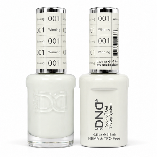 DND HEMA & TPO FREE Gel Polish Duo - 001 Winning