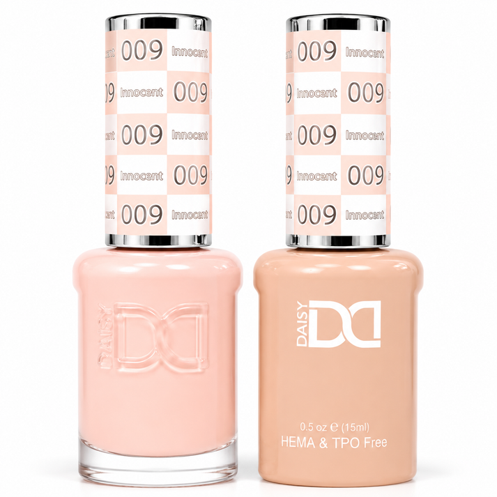 DND HEMA & TPO FREE Gel Polish Duo -  #009 Innocent