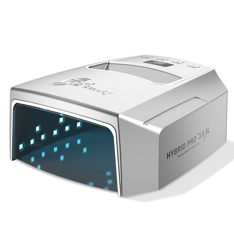 Đèn UV/LED sạc không dây iGel Hybrid Pro 3.0 (Bạc) 