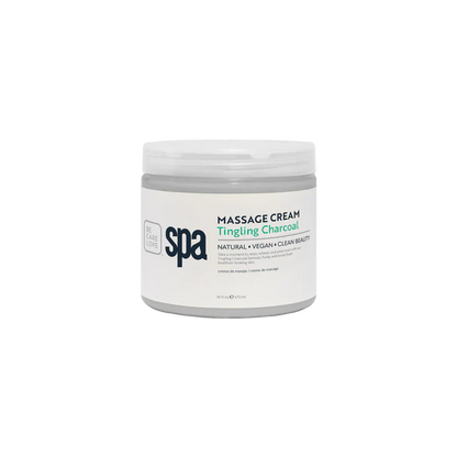 BCL Spa Pedicure Organic Massage Cream - Tingling Charcoal