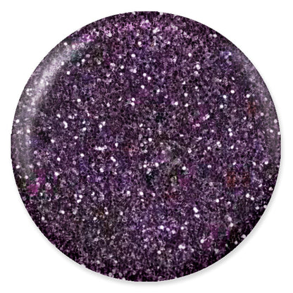 DND DC Mermaid Soak off Gel in holographic glitter - #236 Muted Purple