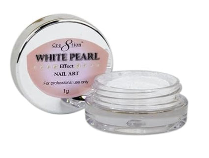 Cre8tion - Gel làm móng tay, móng chân UV/LED Soak Off - Siêu trắng