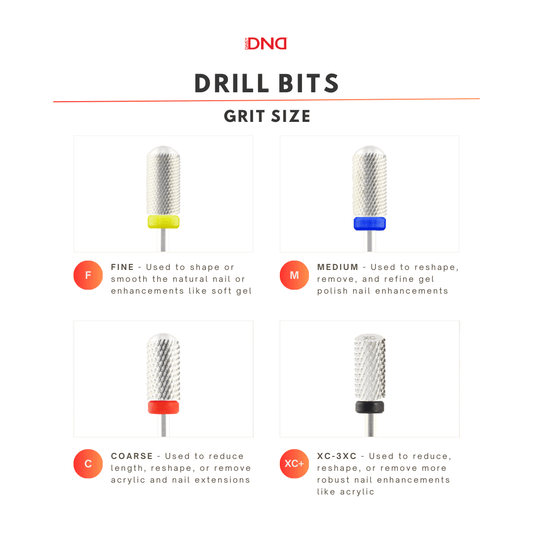 DND Nail Carbide 3/32" Large Smooth Top