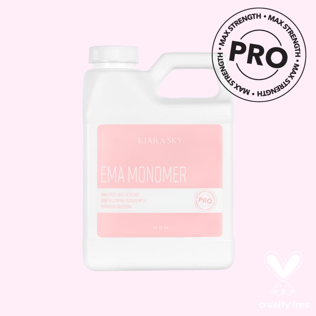 Kiara Sky EMA Professional Liquid Monomer cho móng tay 16 Fl Oz 