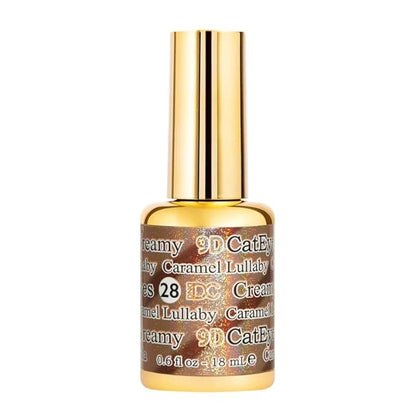 DND DC 9D Cateyes #28 – Caramel Lullaby, 0.6 OZ